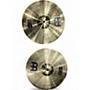 Used MEINL 14in HCS Hi Hat Pair Cymbal 33