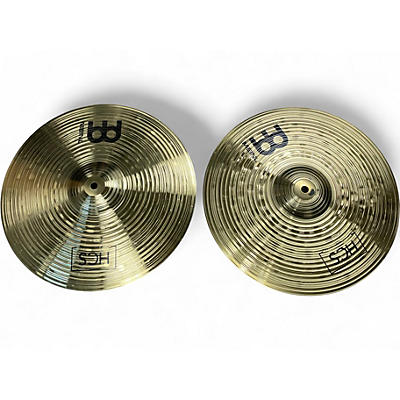 Used MEINL 14in HCS Hi Hat Pair Cymbal