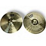 Used MEINL 14in HCS Hi Hat Pair Cymbal 33