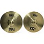 Used MEINL 14in HCS Hi Hat Pair Cymbal 33