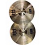 Used MEINL 14in HCS Hi Hat Pair Cymbal 33