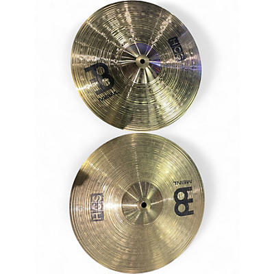 Used MEINL 14in HCS Hi Hat Pair Cymbal