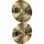 Used MEINL 14in HCS Hi Hat Pair Cymbal 33
