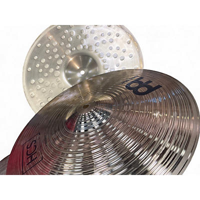 Used MEINL 14in HCS Hi Hat Pair Cymbal