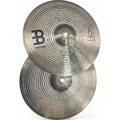 Used MEINL 14in HCS Hi Hat Pair Cymbal