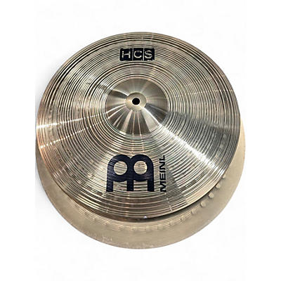 Used MEINL 14in HCS Hi Hat Pair Cymbal