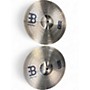 Used MEINL 14in HCS Hi Hat Pair Cymbal 33