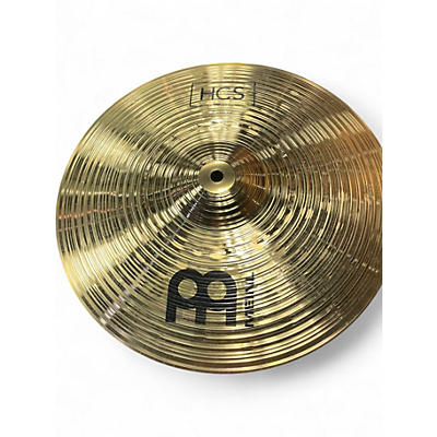 Used MEINL 14in HCS Hi Hat Pair Cymbal
