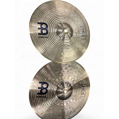Used MEINL 14in HCS Hi Hat Pair Cymbal