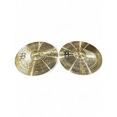 Used MEINL 14in HCS Hi Hat Pair Cymbal