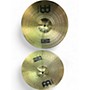 Used MEINL 14in HCS Hi Hat Pair Cymbal 33