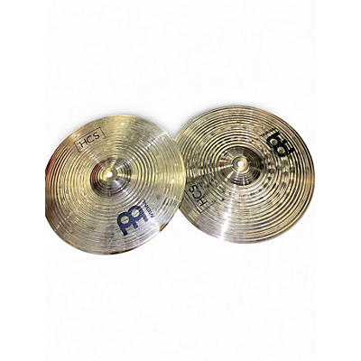 Used MEINL 14in HCS Hi Hat Pair Cymbal