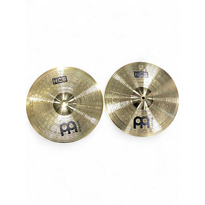 Used MEINL 14in HCS Hi Hat Pair Cymbal