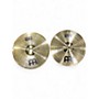 Used MEINL 14in HCS Hi Hat Pair Cymbal 33