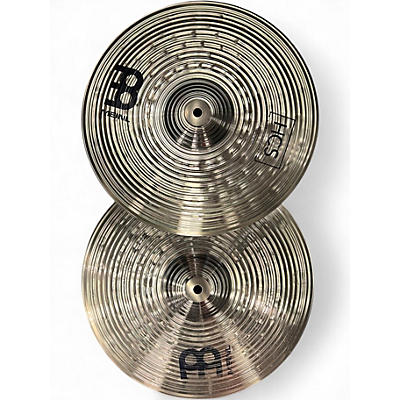 Used MEINL 14in HCS Hi Hat Pair Cymbal