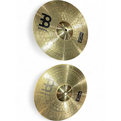 Used MEINL 14in HCS Hi Hat Pair Cymbal