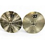 Used MEINL 14in HCS Hi Hat Pair Cymbal 33