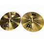 Used MEINL 14in HCS Hi Hat Pair Cymbal 33