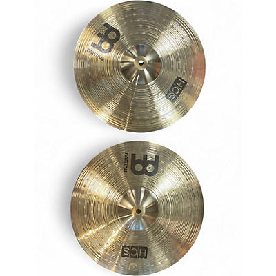 Used MEINL 14in HCS Hi Hat Pair Cymbal
