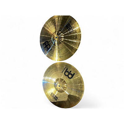 Used MEINL 14in HCS Hi Hat Pair Cymbal