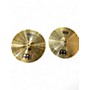 Used MEINL 14in HCS Hi Hat Pair Cymbal 33