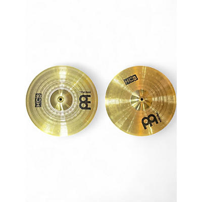 Used MEINL 14in HCS Hi Hat Pair Cymbal