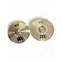 Used MEINL 14in HCS Hi Hat Pair Cymbal 33