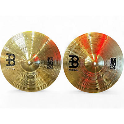 Used MEINL 14in HCS Hi Hat Pair Cymbal