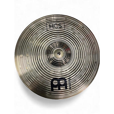 Used MEINL 14in HCS Hi Hat Pair Cymbal