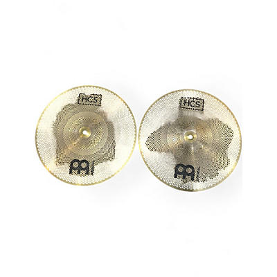 Used MEINL 14in HCS Practice Hi Hat Cymbal