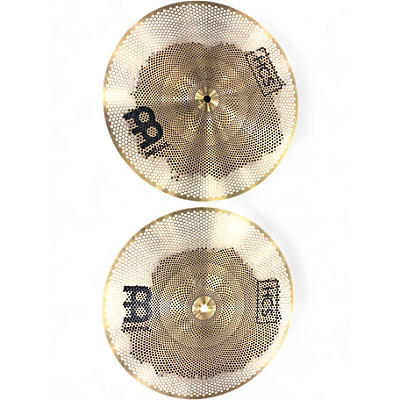 Used MEINL 14in HCS Practice Hi-Hat Pair Cymbal
