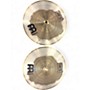 Used MEINL 14in HCS Practice Hi-Hat Pair Cymbal 33