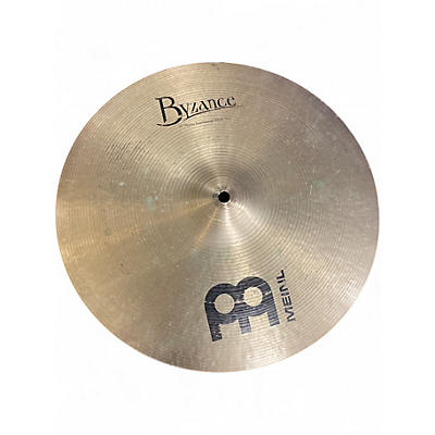 Used MEINL 14in HEAVY SOUND WAVE HI HAT TOP Cymbal