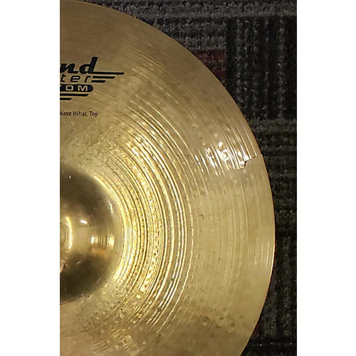 MEINL Used MEINL 14in Heavy Soundwave Hi Hat Pair Brilliant Cymbal 33