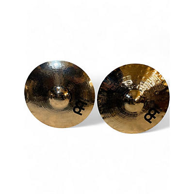 MEINL Used MEINL 14in Heavy Soundwave Hi Hat Pair Brilliant Cymbal