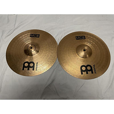 MEINL Used MEINL 14in MCS 14" HATS Cymbal