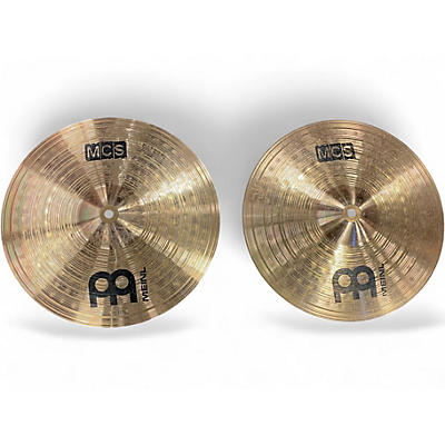 Used MEINL 14in MCS HIGH HAT PAIR Cymbal