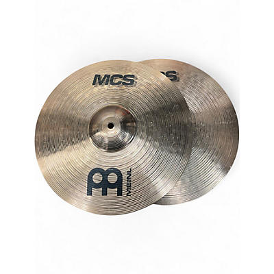 Used MEINL 14in MCS HIHAT Cymbal