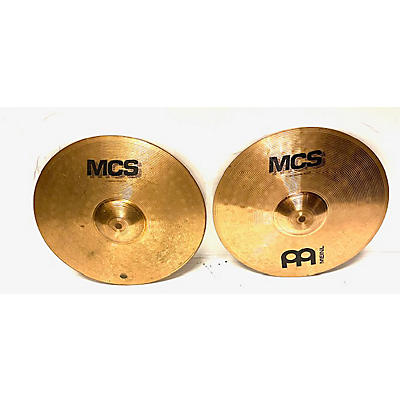 MEINL Used MEINL 14in MCS Hi Hat Pair Cymbal