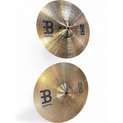 Used MEINL 14in MCS Hi Hat Pair Cymbal