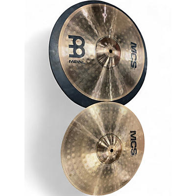 Used MEINL 14in MCS SERIES PAIR Cymbal