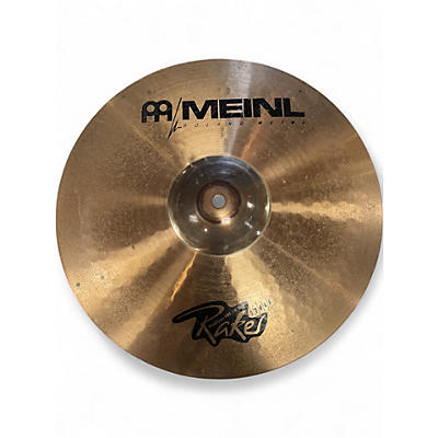 Used MEINL 14in Rakes Hi Hat Set Cymbal