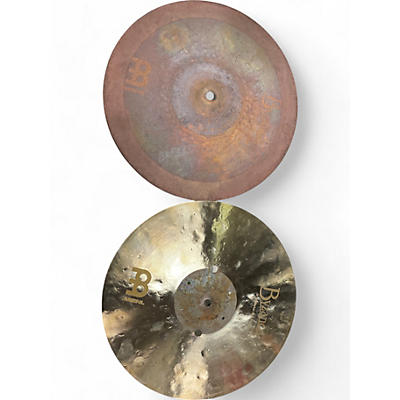 MEINL Used MEINL 14in byzance equilibrium hi hat pair Cymbal