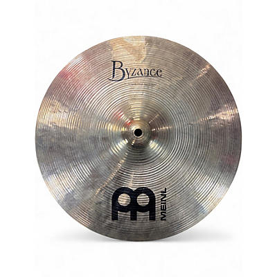 Used MEINL 14in byzance serpents hi hat bottom Cymbal