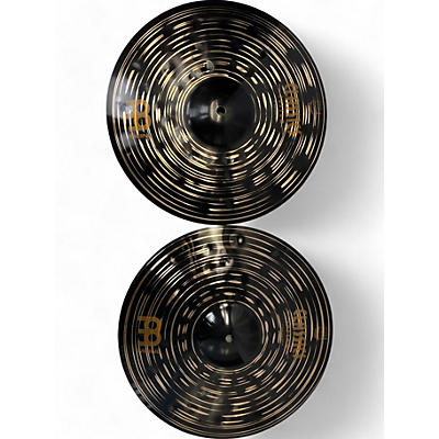 Used MEINL 14in classics custom dark hihat Cymbal