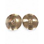 Used MEINL 14in classics custom medium hihats Cymbal 33