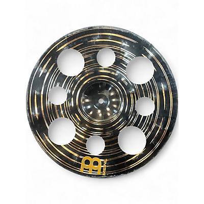 Used MEINL 14in dark trash crash Cymbal