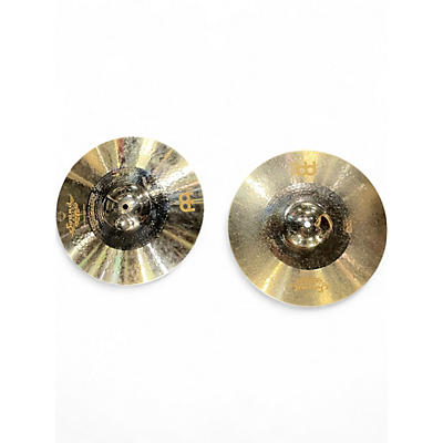 Used MEINL 14in soundcaster fusion hi hat pair Cymbal