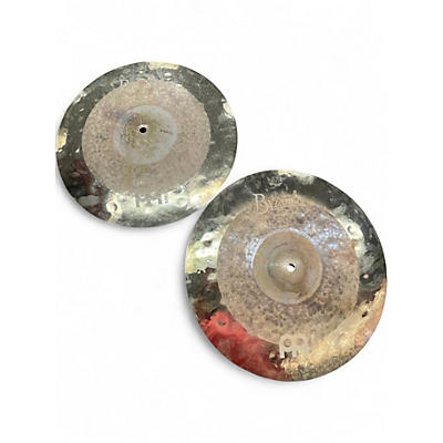 Used MEINL 15in BYZANCE 15IN DUAL HI-HAT Cymbal
