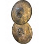Used MEINL 15in BYZANCE VINTAGE PURE HIHAT PAIR Cymbal 35